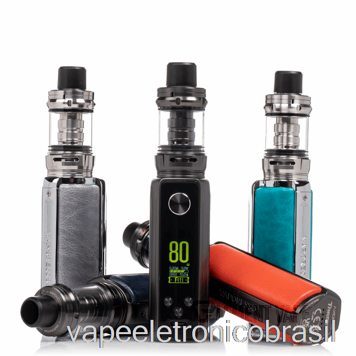 Vape Eletrônico Vaporesso Target 80 Starter Kit [itank] Azul Marinho